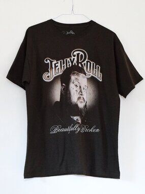 NWT Brown Jelly Roll Beautifully Broken T-shirt | Size L